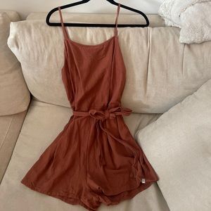 Linen romper